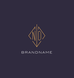 Initial Letter No Logo Monogram With Diamond