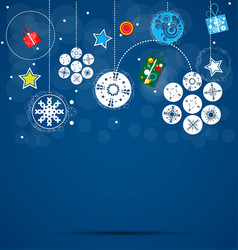 Merry Christmas Background And Happy New Year