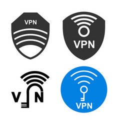 Vpn Or Virtual Private Network Icon