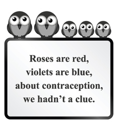 Contraception Poem