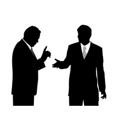 Two Businessmen Arguing