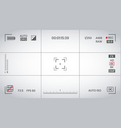 Camera Viewfinder Video Or Photo Frame Recorder