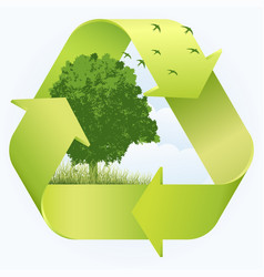 Ecology Recycling In Nature Of A