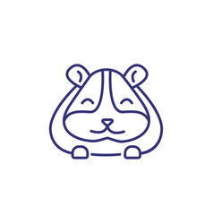 Hamster Line Icon