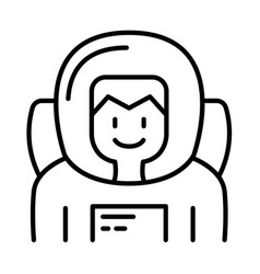 Man Astronaut Icon