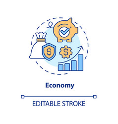 Economy Concept Icon