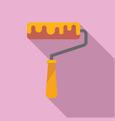 Redesign Paint Roller Icon Flat Web Ui