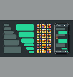 Smartphone Messaging App User Interface