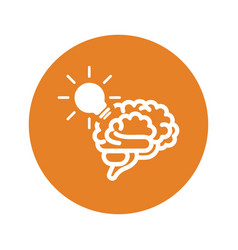 Brain Knowledge Icon