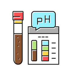 Ph Soil Testing Color Icon