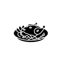 Samgyetang Glyph Icon