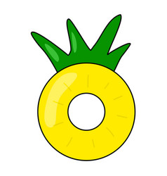 Pineapple Inflatable Ring For Swimming Pool Or