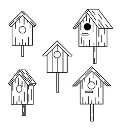 Wooden Birdhouse House For Bird