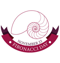 Fibonacci Day Poster Design