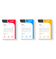 Corporate Modern Business Letterhead Template