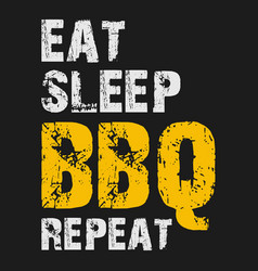 Eat Sleep Bbq Repeat Svg T Shirt Design