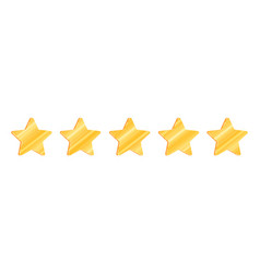 Five Stars As High Rating For Product