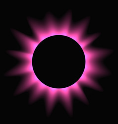 Circle Illuminate Light Frame With Color Gradient