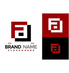 Fa Or Af Monogram Logo Design Symbol Icon