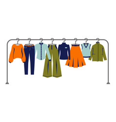 Set Of Womens Clothing On A Hanger