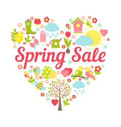 Spring Sale Heart