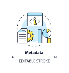 Metadata Concept Icon