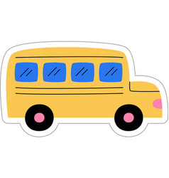 School Bus Sticker