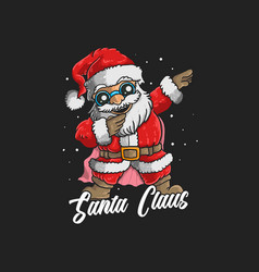 Cute Santa Claus Dabbing Dance