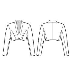 Bolero Jacket Technical Fashion