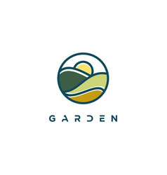 Green Garden Logo Design Idea