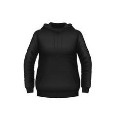 Hoodie Black Sweatshirt Realistic Mockup