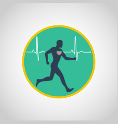 Exercise Stress Test Logo Icon Design