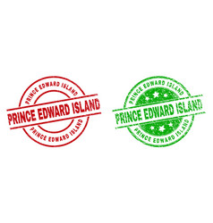 Prince Edward Island Round Badges With Unclean