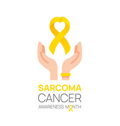 Sarcoma Cancer And Bone Awareness Month Concept