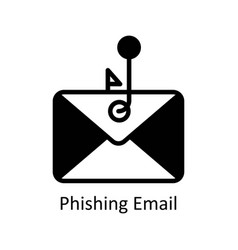 Phishing Email Solid Icon Style