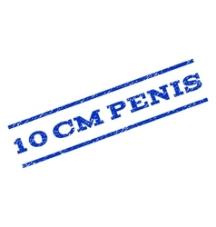 10 Cm Penis Watermark Stamp