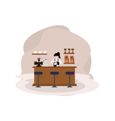 Cafe Flat Design