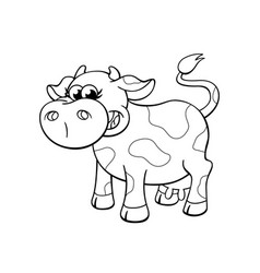 Cow Coloring Book 07