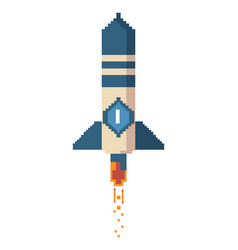 Rocket Eight Bit Style