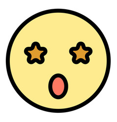 Star Customer Icon Flat