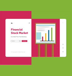 Landing Page Design Of Financial Stock Market