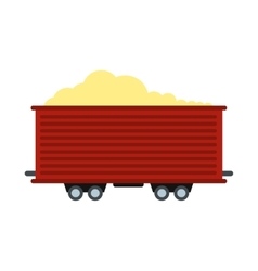 Open Rail Car Icon