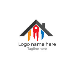 Premium Home Painting Logo House Painting