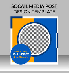 Corporate Social Media Post Design Template