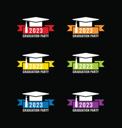 Graduation Party Logo Design Class Of 2023