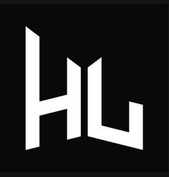 Hl Logo Monogram Design Template