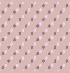 Pink Brown Dots Muted Seamless Pattern