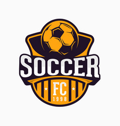 Soccer Team Logo Or Football Or Soccer Academy