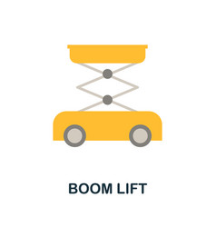 Boom Lift Icon Simple Element From Construction