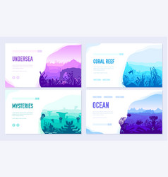 Dedicated To Undersea Brochure Cards Set